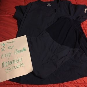 Maternity scrubs